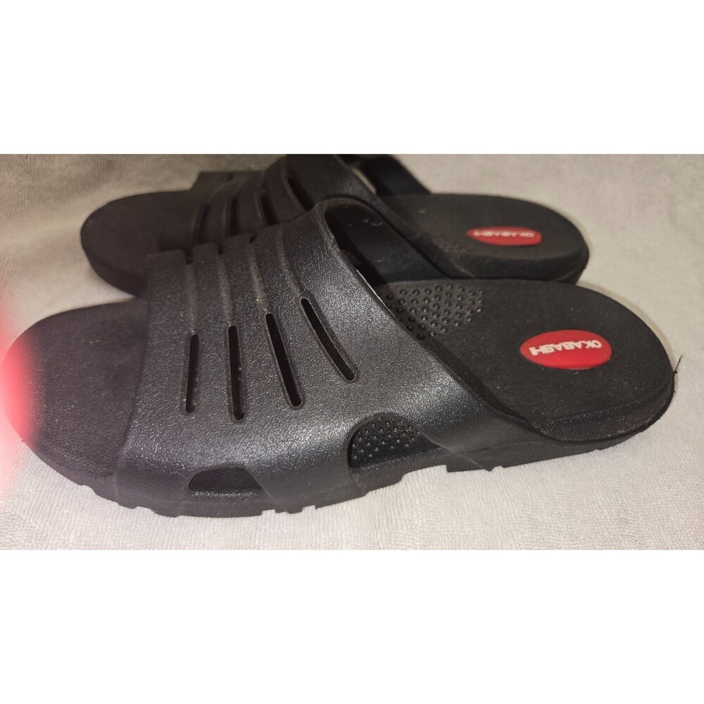 OKABASHI Women's Sandals Large Black Size Large
